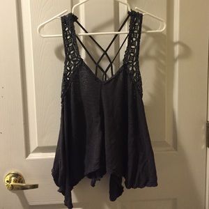 Free People Strappy Tank Top