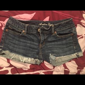 American eagle shortie shorts