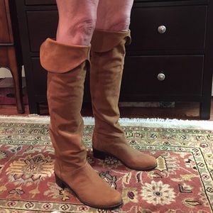 Brown Suede Stuart Weitzman Boots
