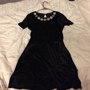 Velvet winter dress