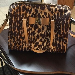 Kate Spade NY animal print handbag
