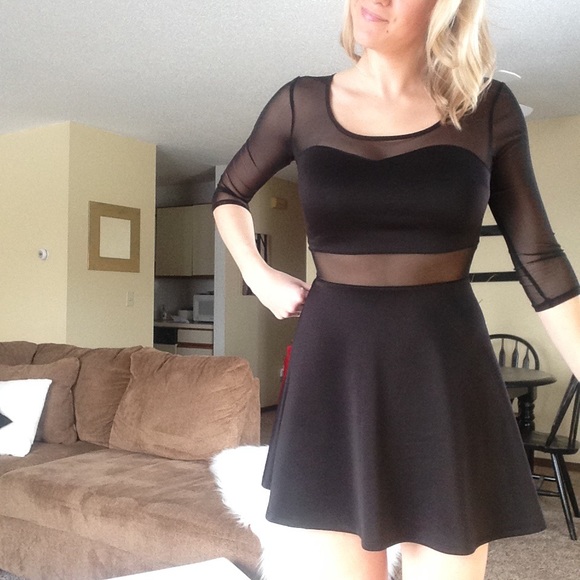 Women's little black dress, medium