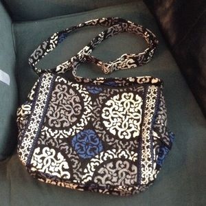 Vera Bradley on the go canterberry cobalt