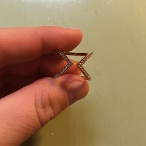 Rose gold MK ring (size 8)