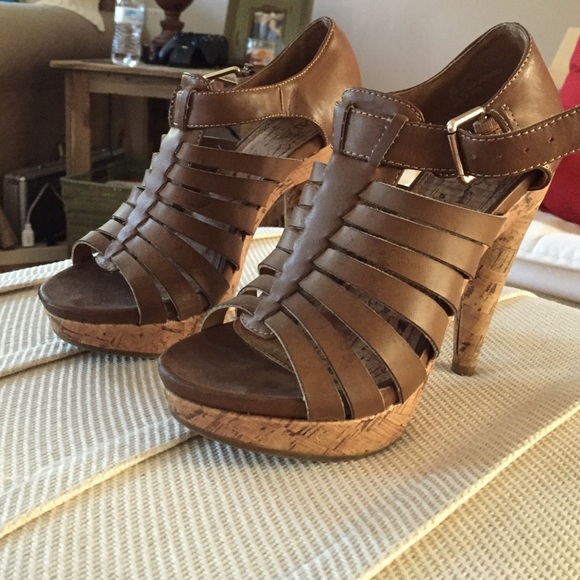 MIA corkscrew heels