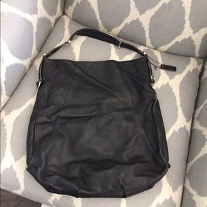 Black Leather Purse