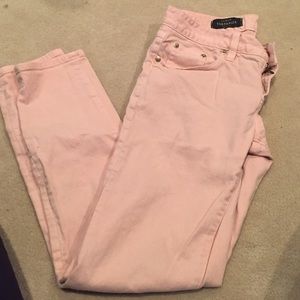 Rose skinny jeans
