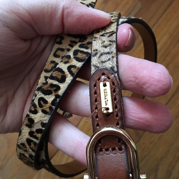 Leopard belt