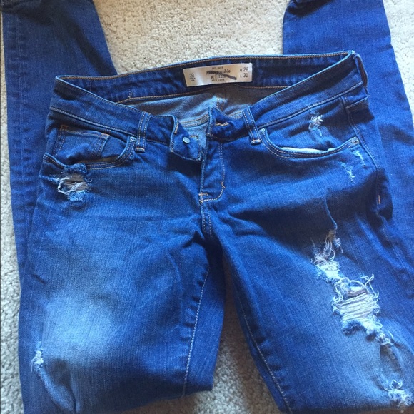 Abercrombie and Fitch jeans!