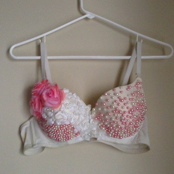 Embellished Bra