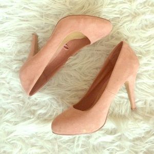 Forever 21 blush pink heels size 8