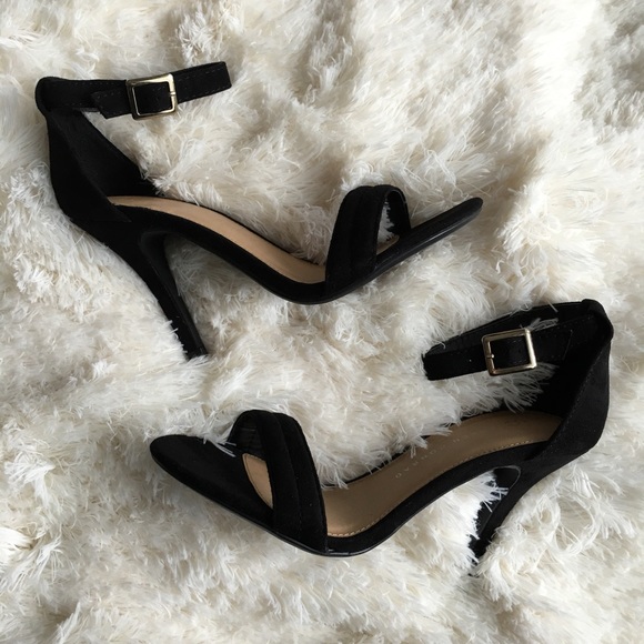 LC Lauren Conrad Shoes - alina black heels