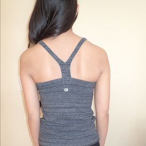 GapFit workout razorback tank.