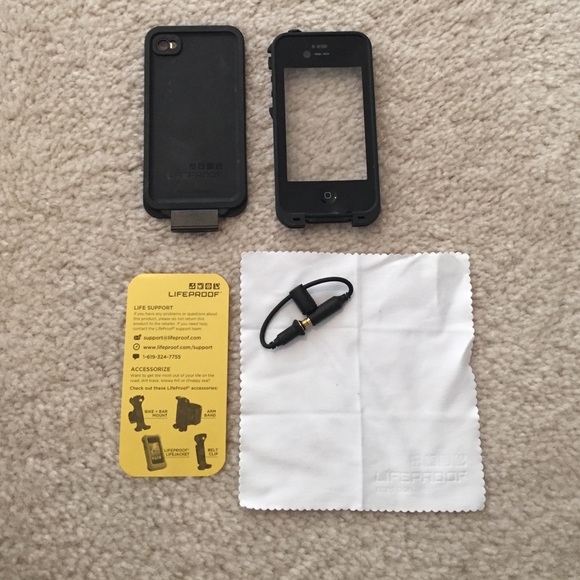 iPhone 4/4s black Lifeproof case