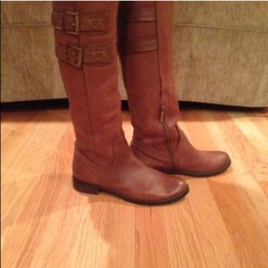 Leather riding boots!