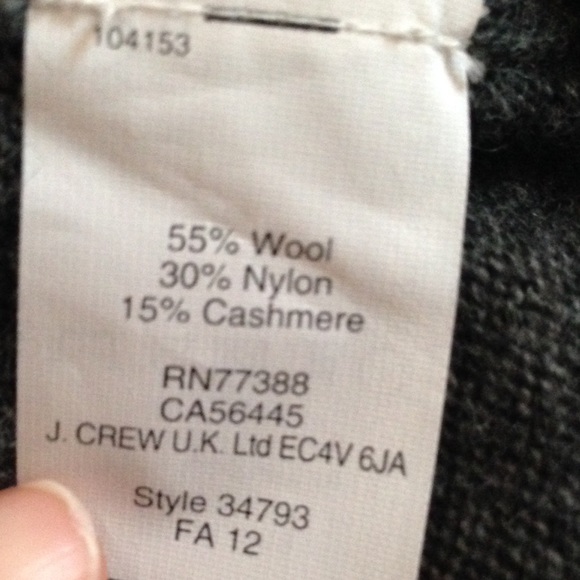 J. Crew part-cashmere sweater - Picture 3 of 3