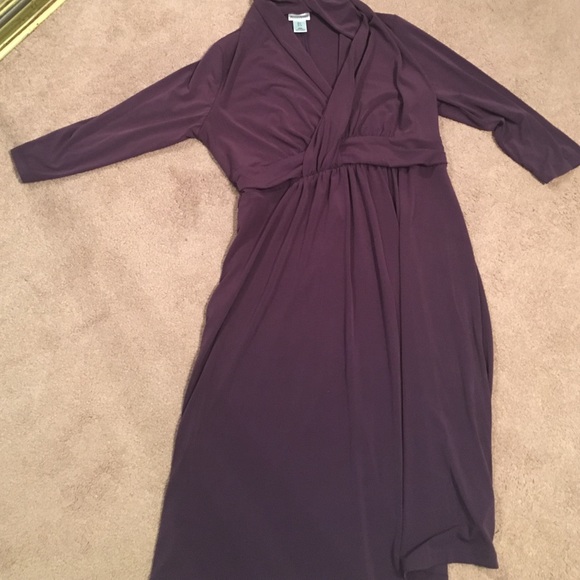 Purple Maternity Dress!