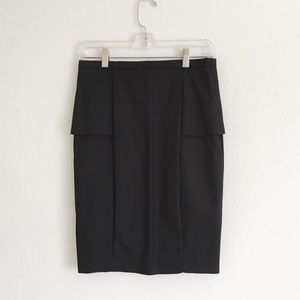 High-Waisted Pencil Skirt