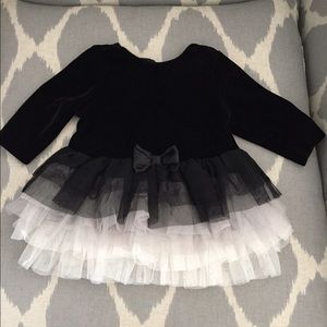 Velvet Baby Dress 3-6 mo