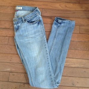 0R light wash skinny jeans