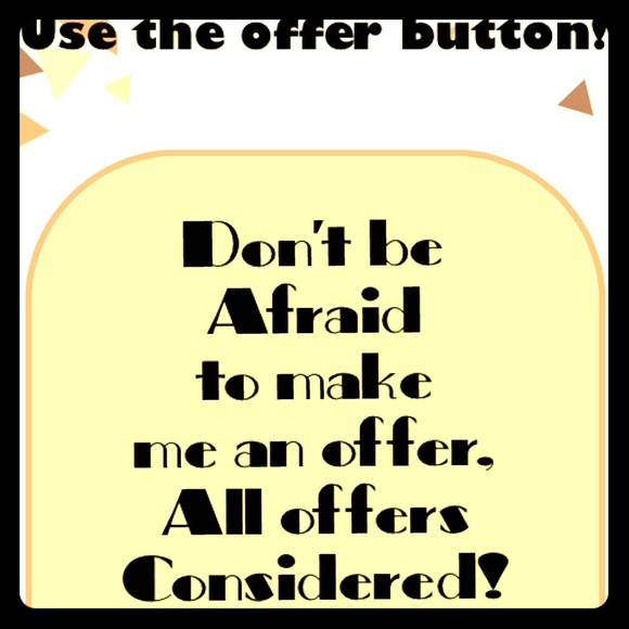 All offer considered through the offers Button!