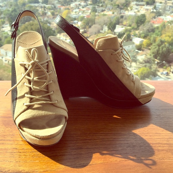 10 Crosby Derek Lam Shoes - Derek Lam Suede Wedges