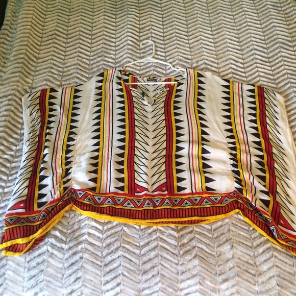 ✨Bohemian tribal flare shirt✨solddd now