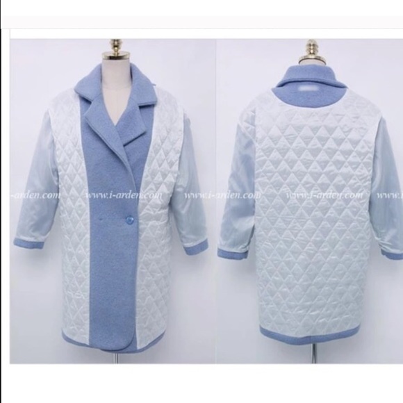 Blue Long Coat - Picture 3 of 4