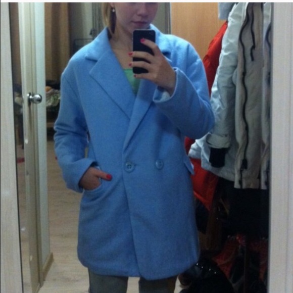 Blue Long Coat - Picture 4 of 4