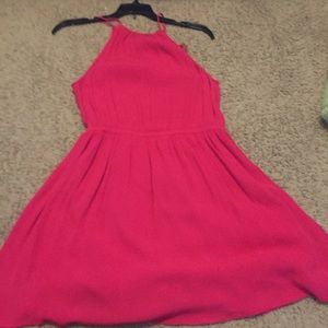 Halter type dress