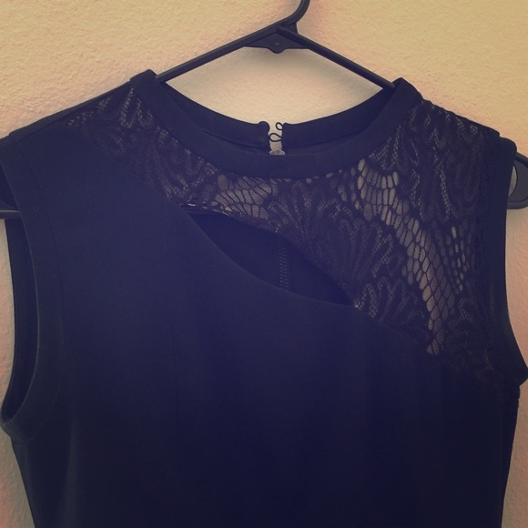 Bcbgmaxazria  black cocktail dress