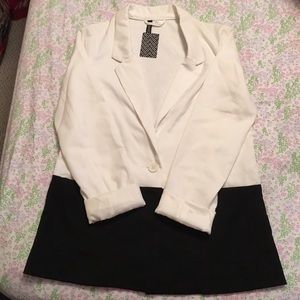H&M Color Block Blazer