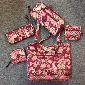 Vera Bradley 5 pc. Set