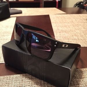 Oakley Holbrook sunglasses.