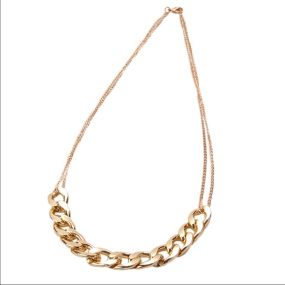 Simple Gold Necklace - Picture 3 of 3