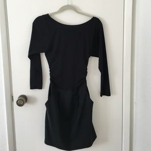 Theory black dress