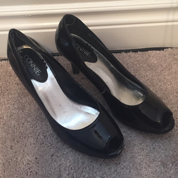 Black dress heels