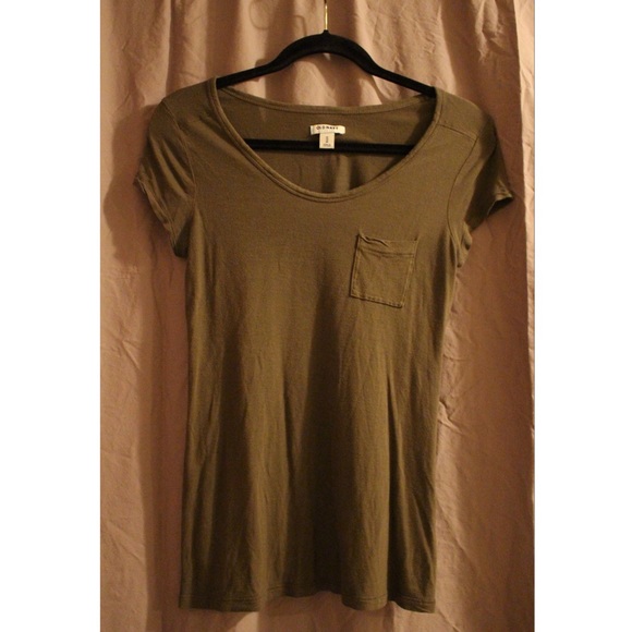 Army Green/Olive Pocket Tee from Old Navy