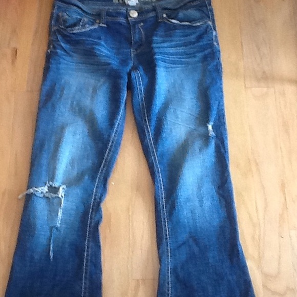 💚Metro Super Flare HYRAULIC Jeans💚 - Picture 2 of 4