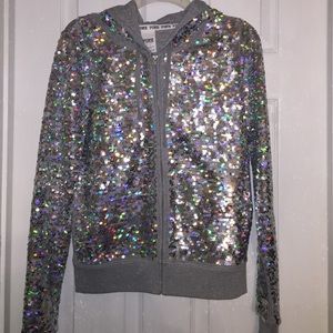 Victorias Secret 2013 Bling Zip-up (S)