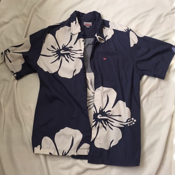Men's Quicksilver Hawaiian shirt