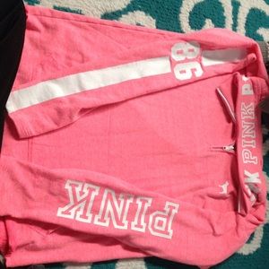 Pink half zip!
