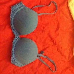 Blue bra