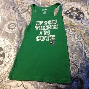 PINK Victoria's Secret Razor Back Tank