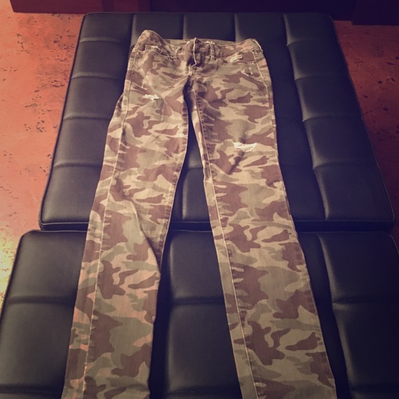 Camo jeans