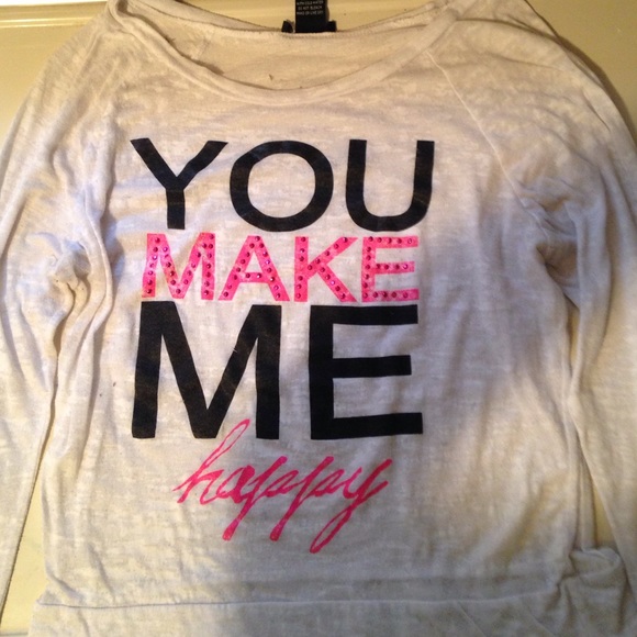 You Make Me Happy Long Sleeve Shirt