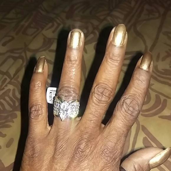 CZ Royal Marquise Ring/Reduced