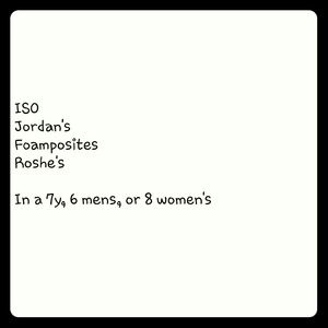 These are just a few of the things I'm looking for