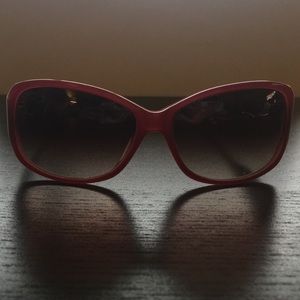 Pink Coach Sunglasses