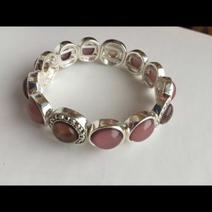 New pink stone bracelet